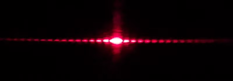 laser interference pattern